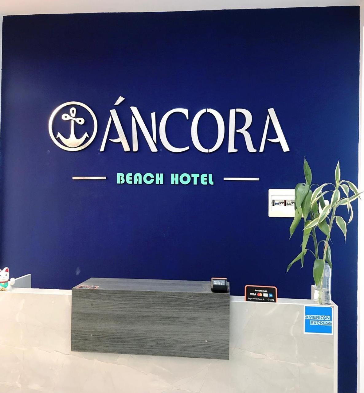 Ancora Beach Hotel Máncora Buitenkant foto